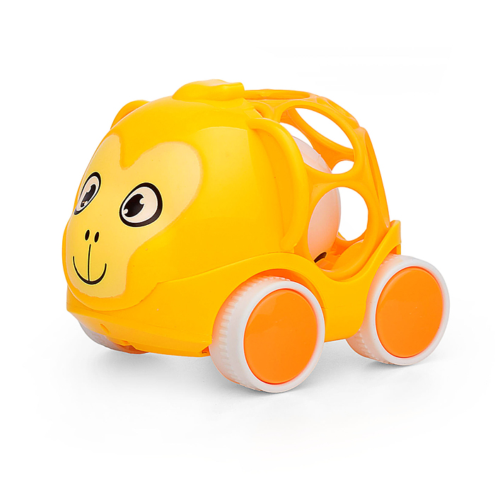 Погремушка 2851-3 "Собачка, обезьянка" в коробке