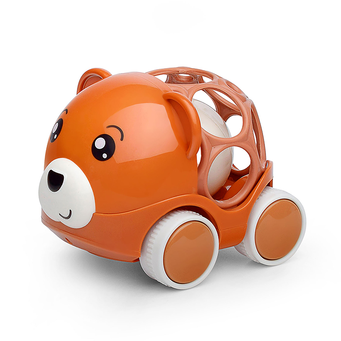 Погремушка 2851-3 "Собачка, обезьянка" в коробке