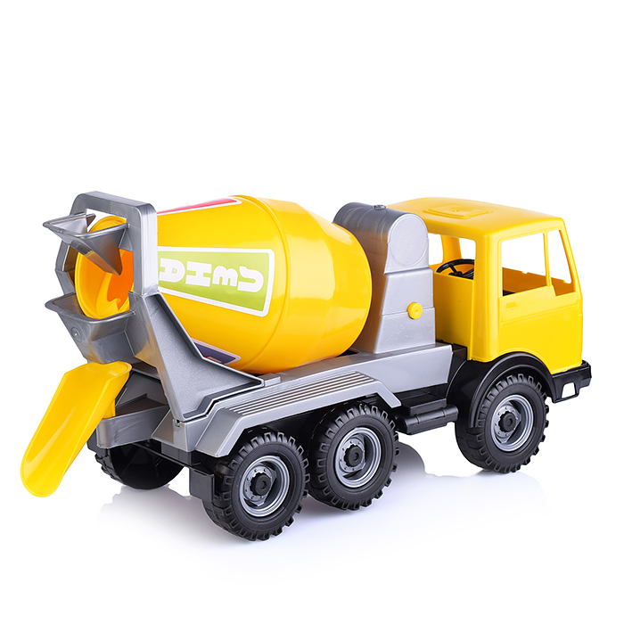 Фото к товару Автобетоновоз (3-х осный) (42 см) Автобетоновоз (3-х осный) (42 см)