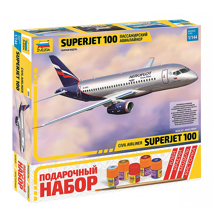 Самолет "СуперДжет-100" Самолет "СуперДжет-100"