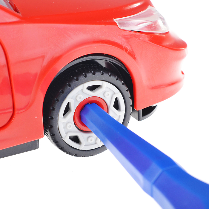 Машина - конструктор CXL200-54 с отверткой, в коробке