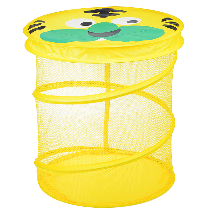 Корзина для игрушек 00-0053 "Озорной тигренок" в пакете