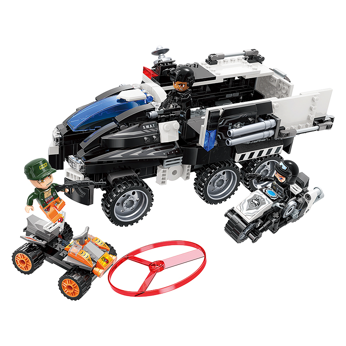 Конструктор 11014 "Операция по задержанию" (517 дет.) 