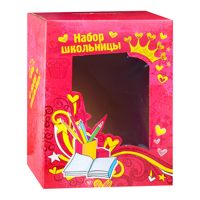 Коробка для ранца 30*19*39 см красная 