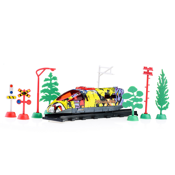 Железная дорога 2947A на батарейках, в коробке