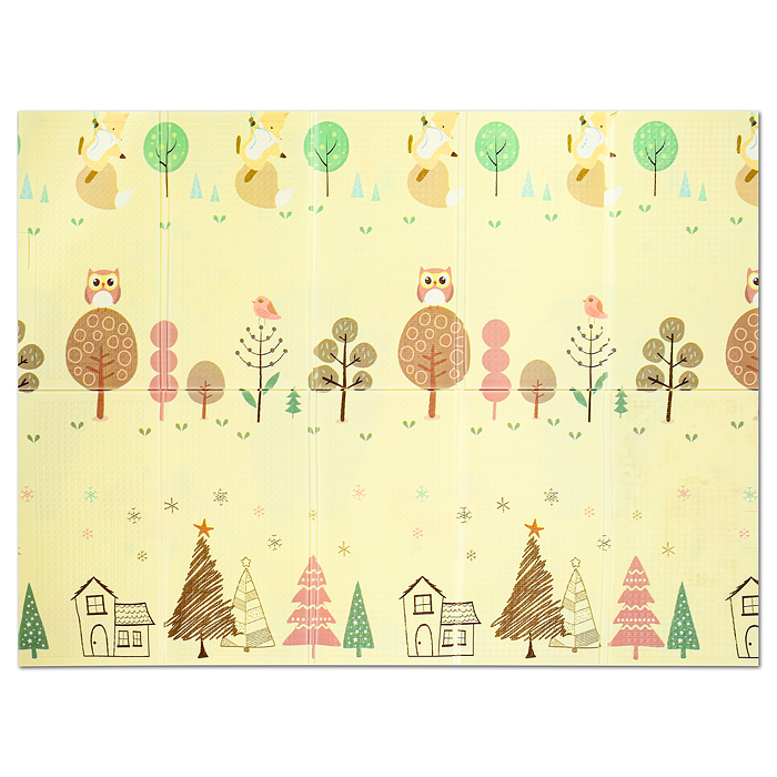 Коврик развивающий 00-1467 "Лесная полянка" (150*200*0.6 см.)