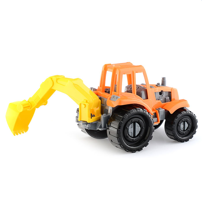 Фото к товару Трактор экскаватор "Иван" Строительный Трактор экскаватор "Иван" Строительный