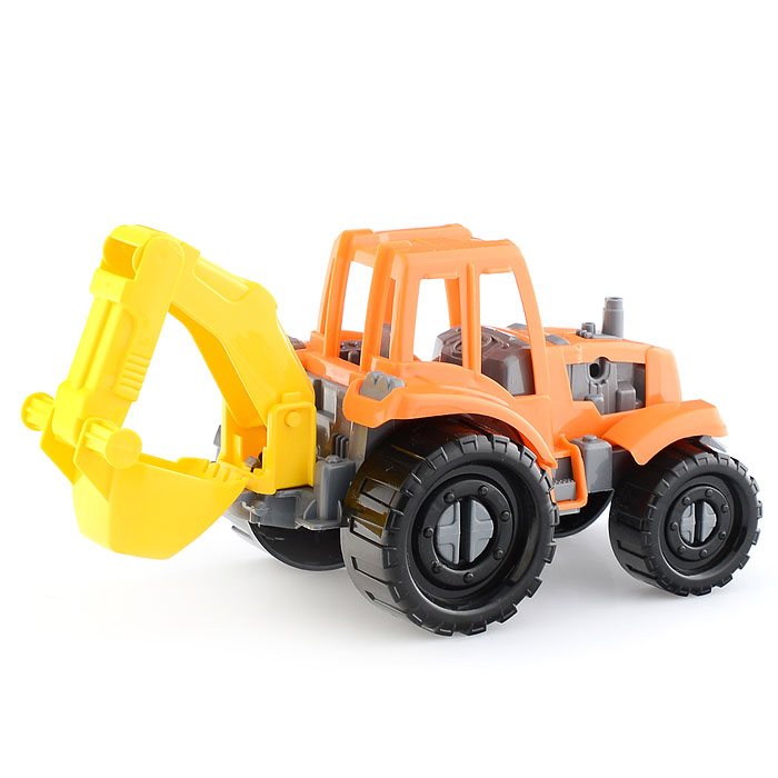 Фото к товару Трактор экскаватор "Иван" Строительный Трактор экскаватор "Иван" Строительный