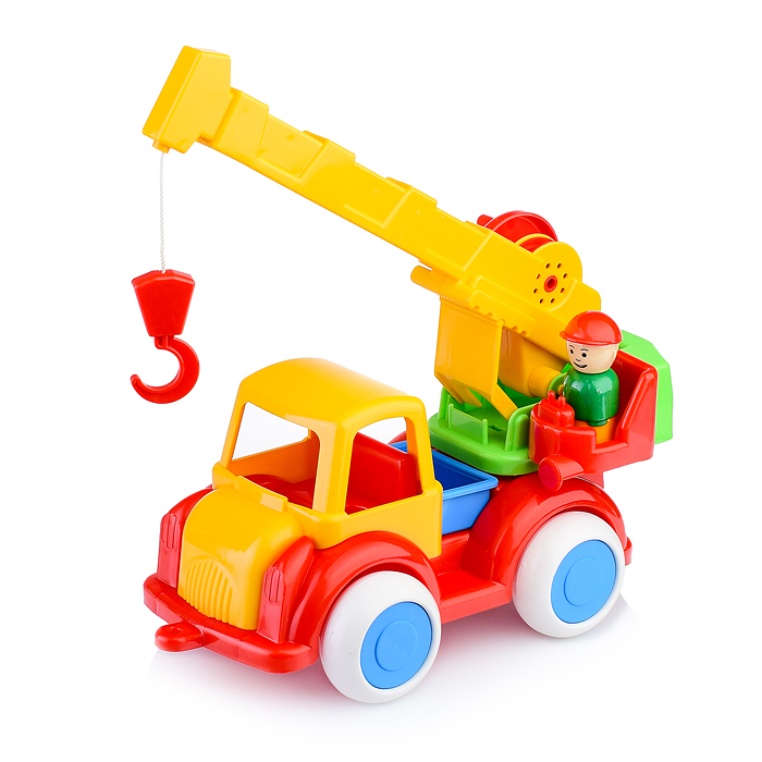 Фото к товару Автокран (Детский сад) Автокран (Детский сад)