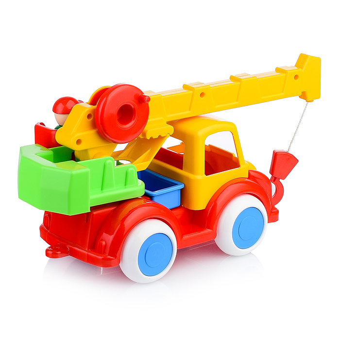 Фото к товару Автокран (Детский сад) Автокран (Детский сад)