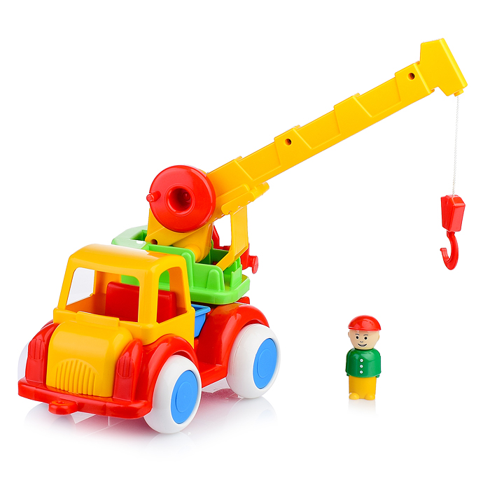 Фото к товару Автокран (Детский сад) Автокран (Детский сад)