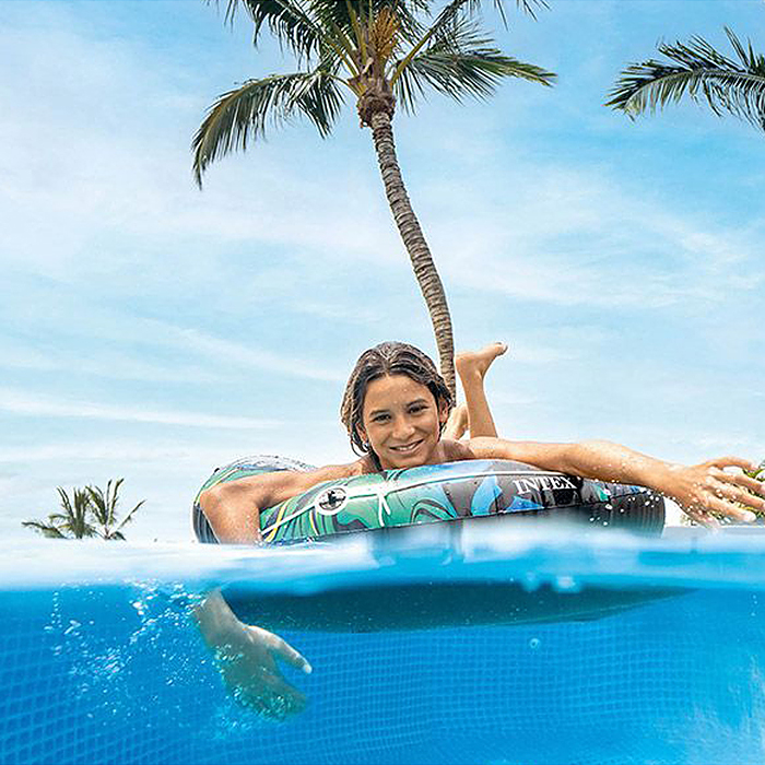 Круг для плавания River Rat, d=122 см, от 9 лет, 68209NP INTEX