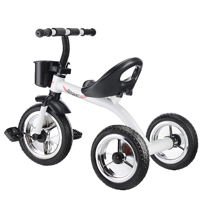 Велосипед XEL-002, 3-х колесный, белый