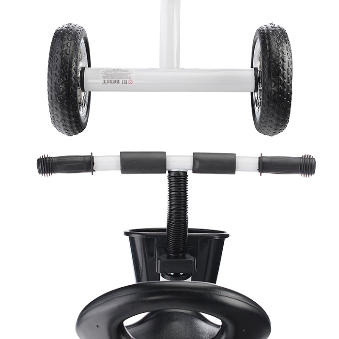 Велосипед XEL-002, 3-х колесный, белый