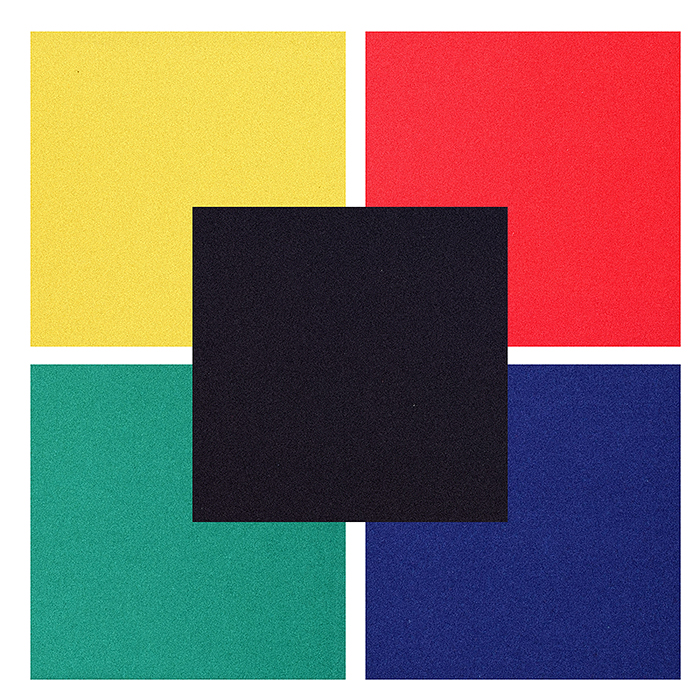 Бумага цветная бархатная самоклеющ. А5 5 цв."Ежик"