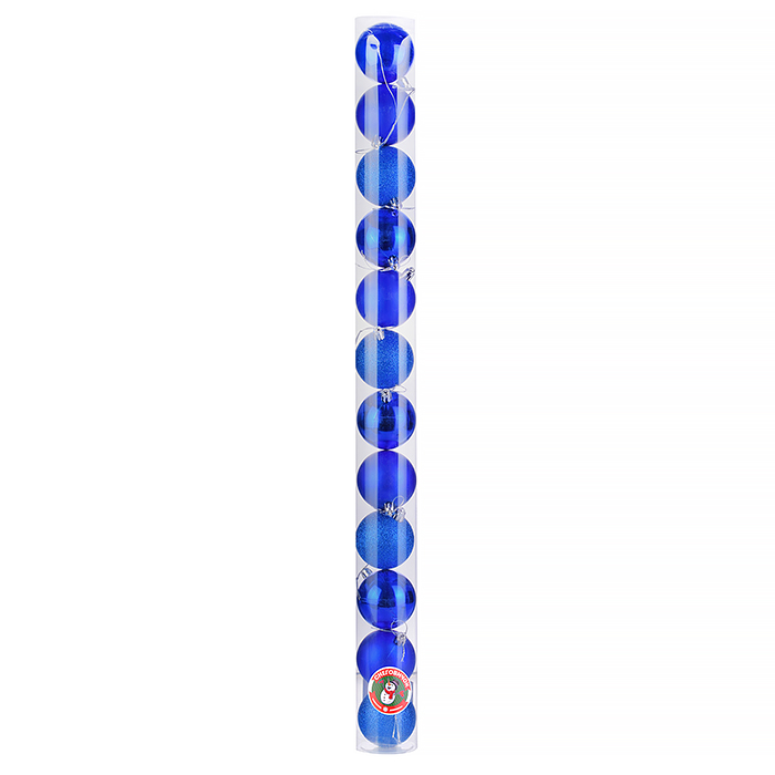 Набор шаров S0138-1 "Новогодняя ночь" (6см) в коробке