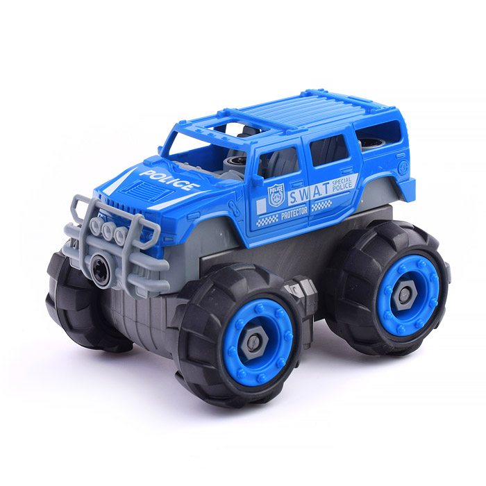 Конструктор CXL700-11B "Машина" с отверткой, в коробке