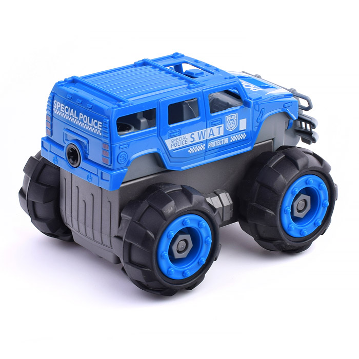 Конструктор CXL700-11B "Машина" с отверткой, в коробке