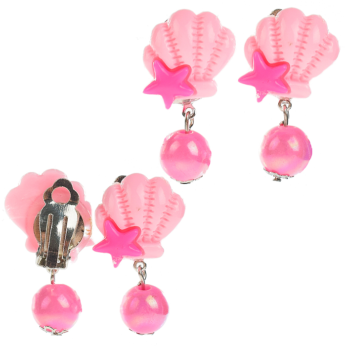 Набор украшений R3-17 "Русалочка" (браслет, кольцо и клипсы) в пакете