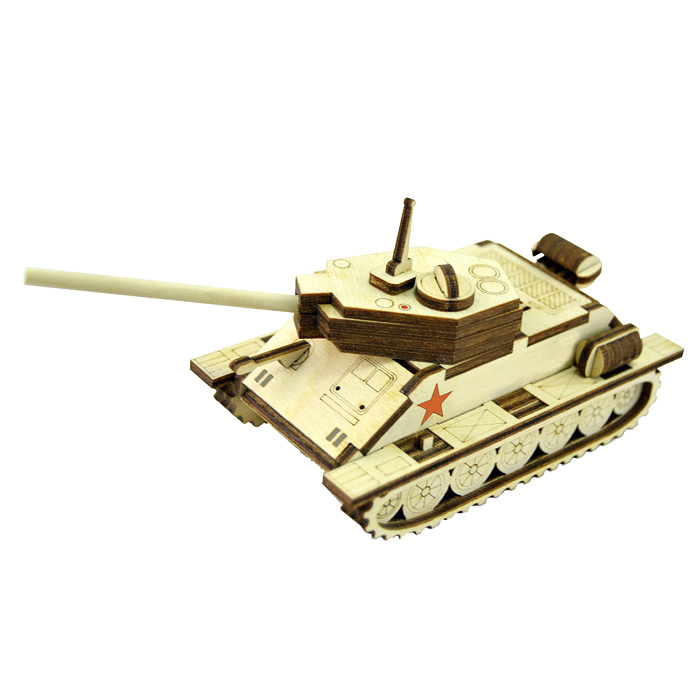 Конструктор Танчик Т-34 Конструктор Танчик Т-34