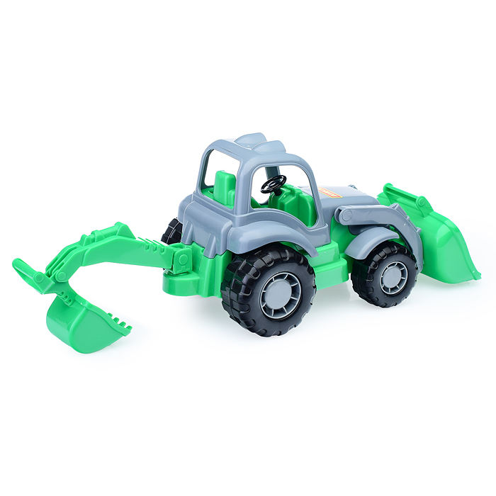 Крепыш, трактор-экскаватор