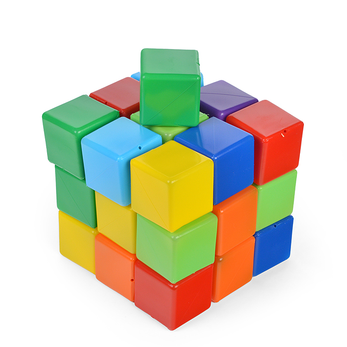 Набор кубиков "Квадратная развивайка"