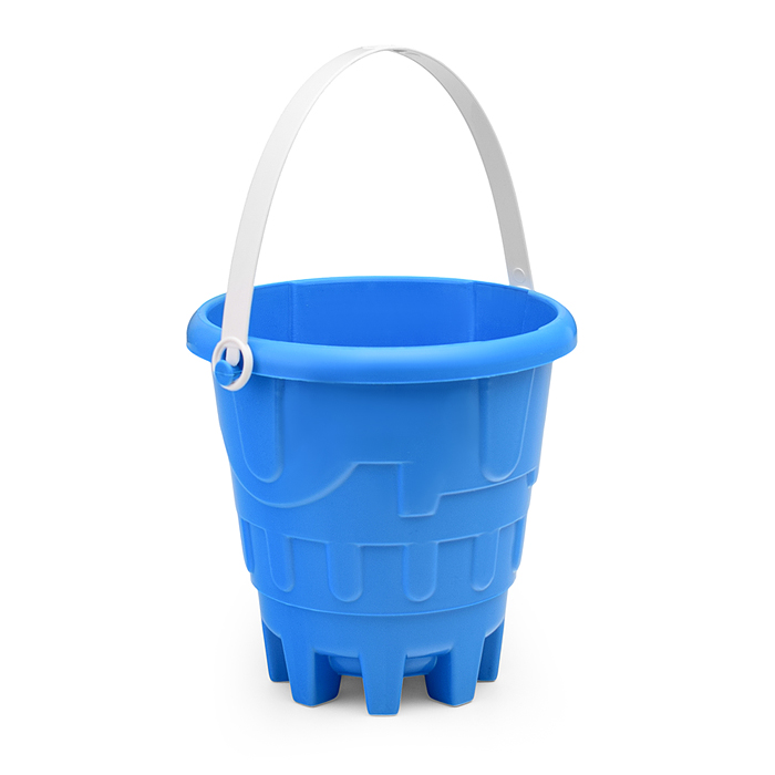 Набор песочный №13 (ведро+лопатка+грабли+2 формочки транспорт)