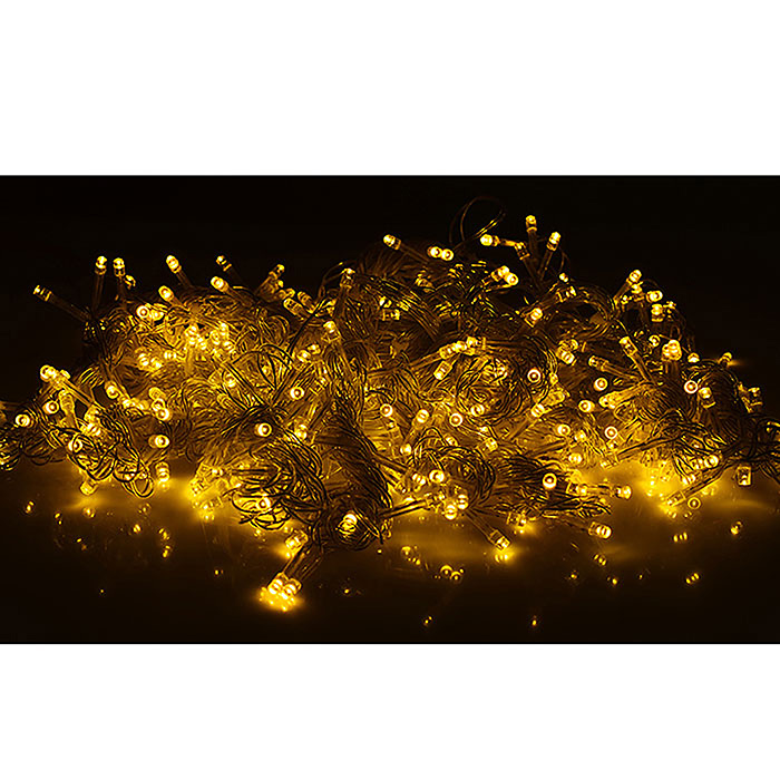 Электрогирлянда-занавес 3*2м, 320 ламп, теплый