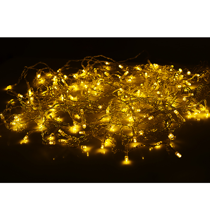 Фото к товару Электрогирлянда светодиодная Бахрома, 6*0,7м, 192 лампы, теплый Электрогирлянда светодиодная Бахрома, 6*0,7м, 192 лампы, теплый