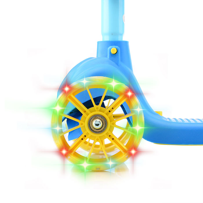 Самокат U066849Y синий, в коробке