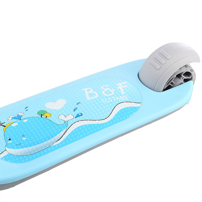 Самокат U066846Y голубой, в коробке