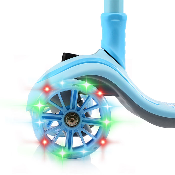 Самокат U066846Y голубой, в коробке