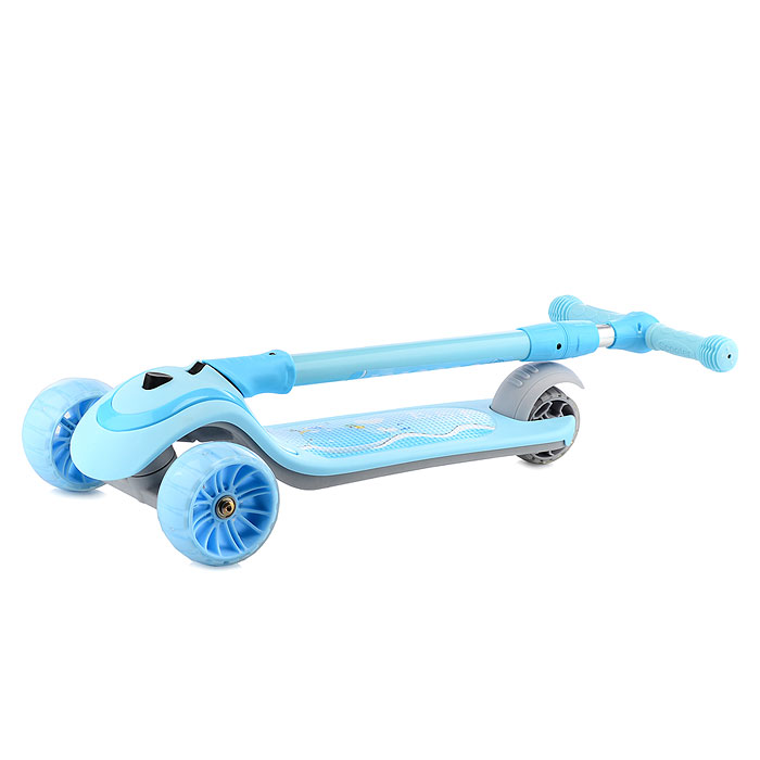 Самокат U066846Y голубой, в коробке