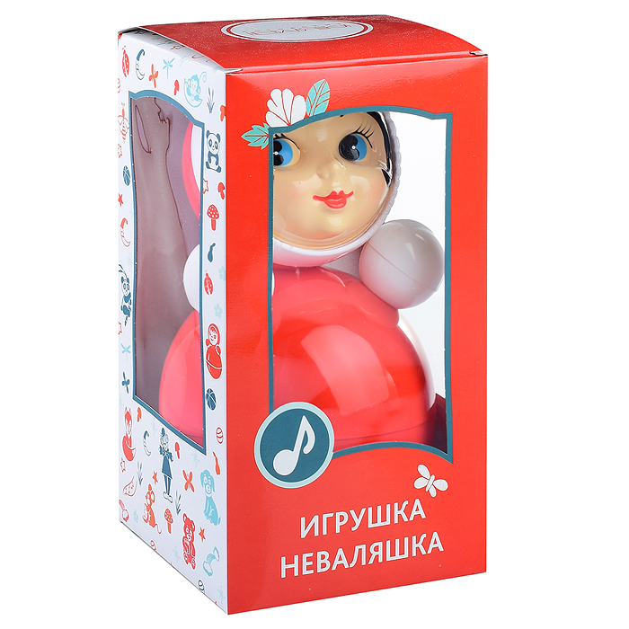 Фото к товару Неваляшка Девочка в худ. упаковке Неваляшка Девочка в худ. упаковке