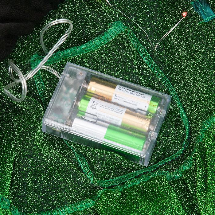 Изделие швейное "Набор карнавальный "Ёлочка Светящаяся" дет. р-р M (рост 128-134)