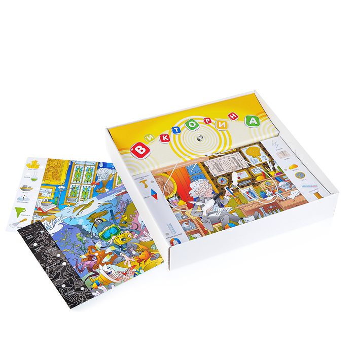 Фото к товару Электровикторина. Маленький профессор Электровикторина. Маленький профессор