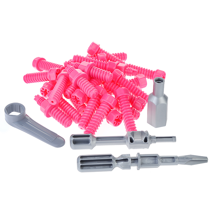 Набор Автомеханик 008-977 ( разборные детали под капотом, свет/звук, дистанционный пульт), в коробке