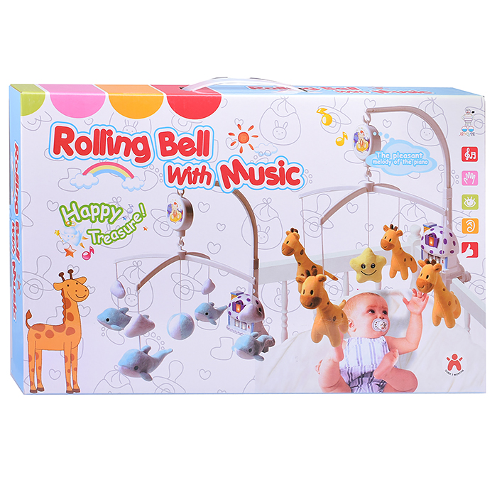 Карусель XQT711 музыкальная, в коробке