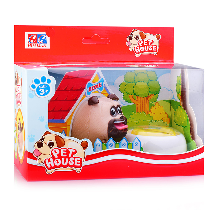 Собака 615 на батарейках (с аксессуарами) в коробке