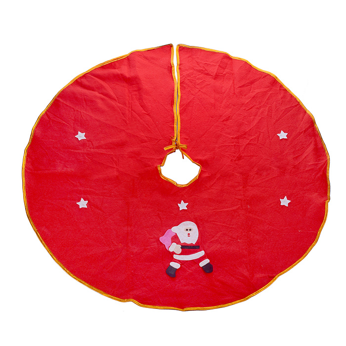 Новогоднее украшение S0909 (покрывало для елки) 90см.