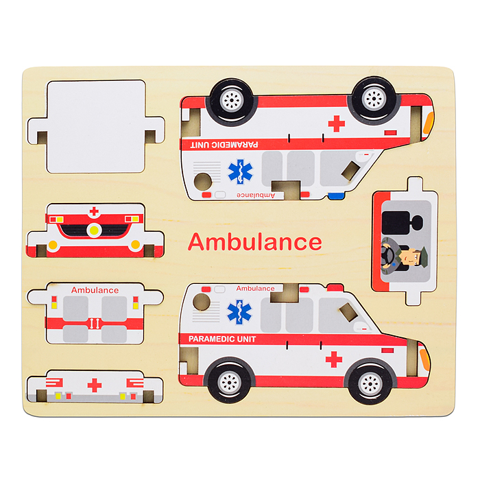 Фото к товару Пазл "Скорая помощь" Пазл "Скорая помощь"