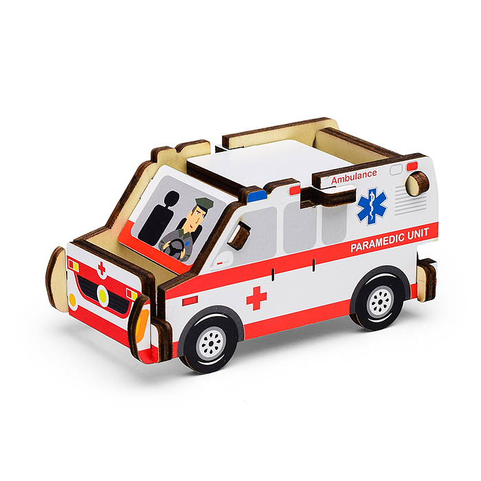 Фото к товару Пазл "Скорая помощь" Пазл "Скорая помощь"