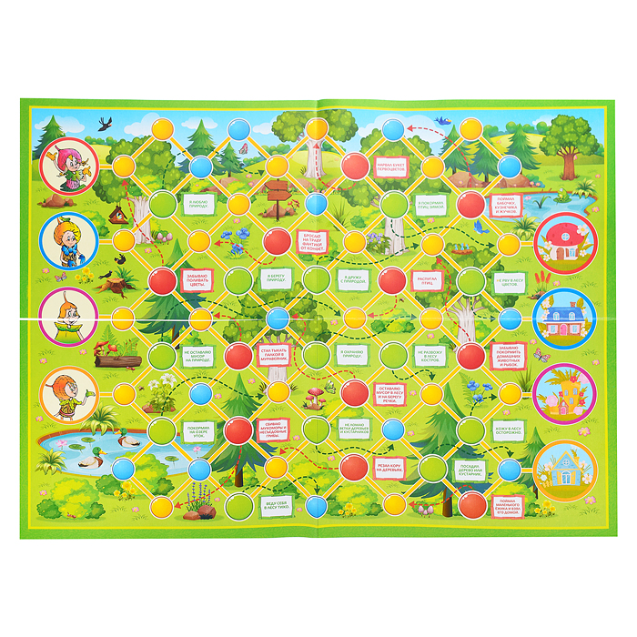 Фото к товару Игра настольная ходилка "Помоги своим друзьям Эколятам" Игра настольная ходилка "Помоги своим друзьям Эколятам"