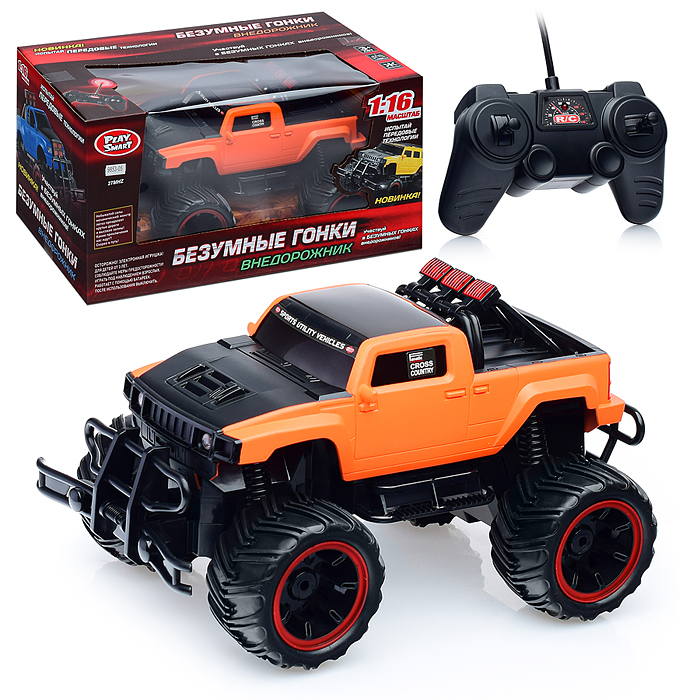 Машина 9853-05/06 р/у, 27 MHz, 1:16, в коробке