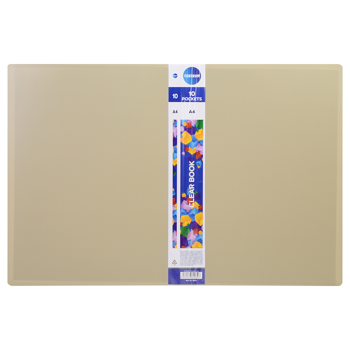 Папка-файл с 10 вкладышами микс цвета 