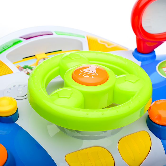 Фото к товару Руль музыкальный UT0006 "Юный водитель", световые и звуковые эффекты Руль музыкальный UT0006 "Юный водитель", световые и звуковые эффекты