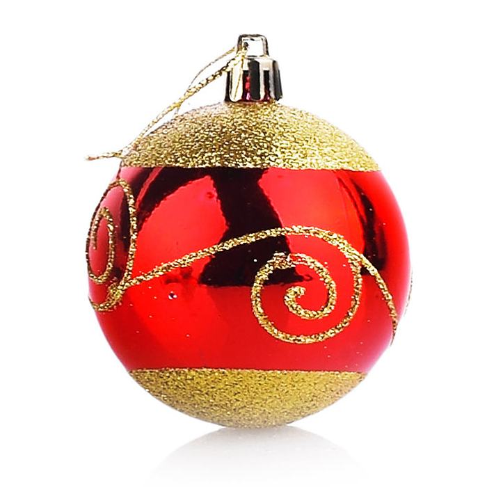 Набор шаров S1287 "Молекула Рождества" (6см) 6 шт.