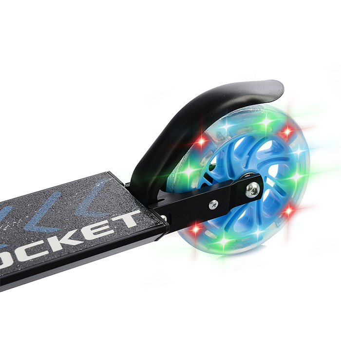 Самокат-снегокат R0006 в коробке (синий)