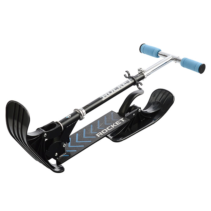 Самокат-снегокат R0006 в коробке (синий)