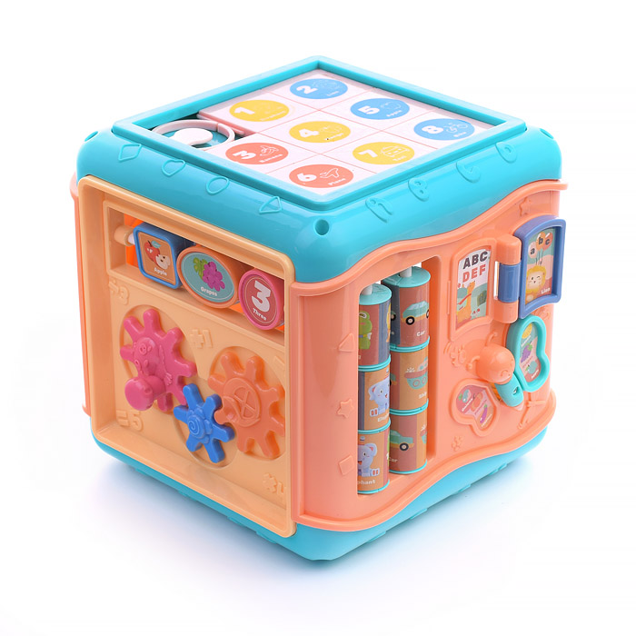 Фото к товару Развивающий куб 668-137 "Бизикуб" в коробке Развивающий куб 668-137 "Бизикуб" в коробке